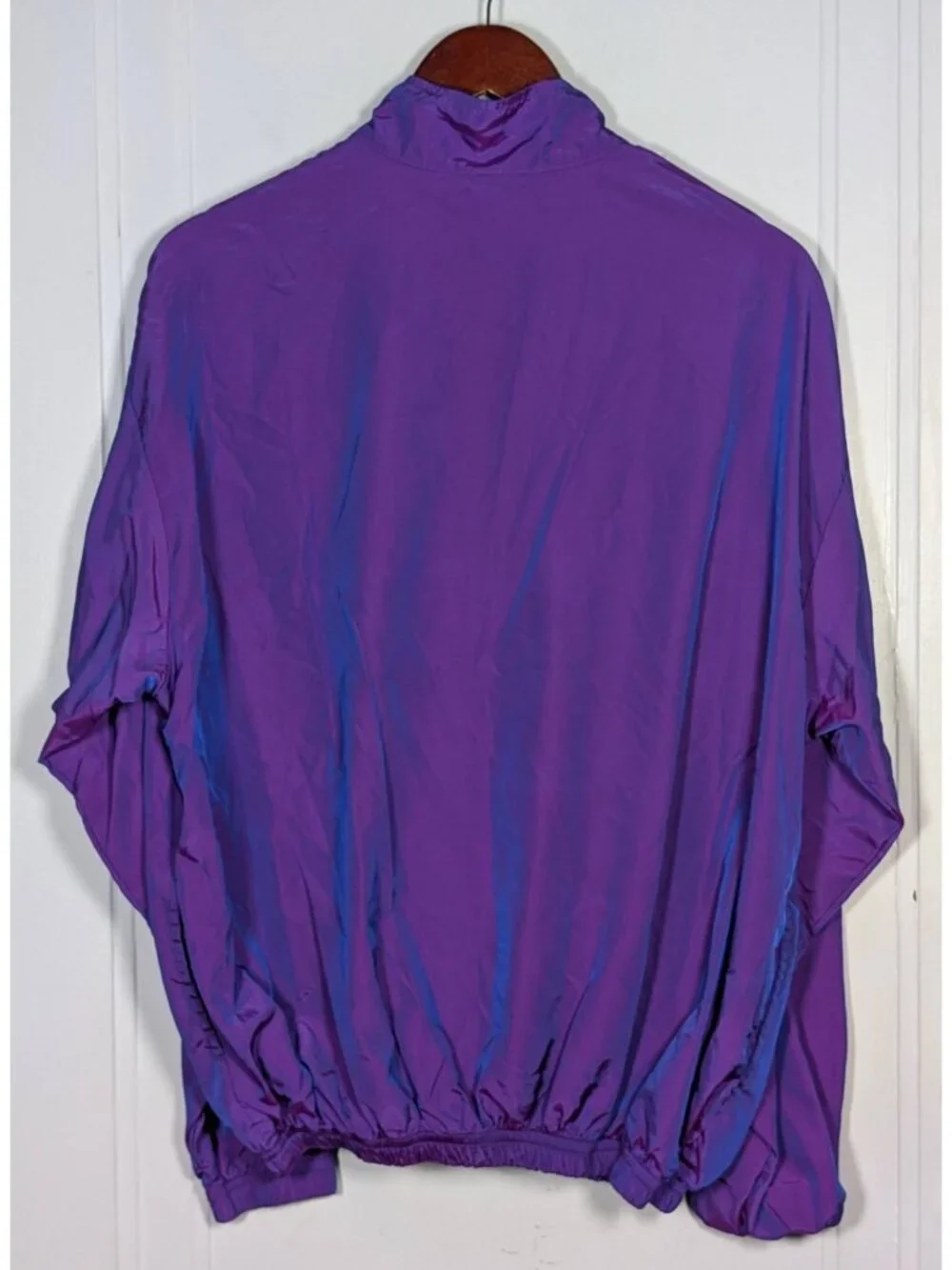 Vintage Surf Style Interplanetary Body Gear 1/4 Zip Pullover Windbreaker Small